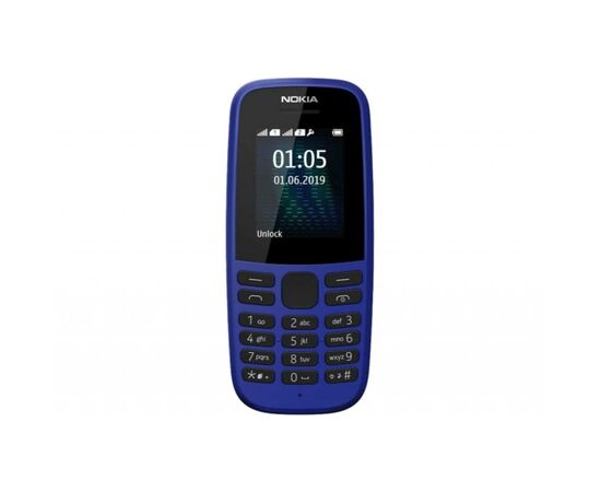 Мобільний телефон Nokia 105 SS 2019 Blue (16KIGL01A13), зображення 2 Мобільний телефон Nokia 105 SS 2019 Blue (16KIGL01A13), зображення 2