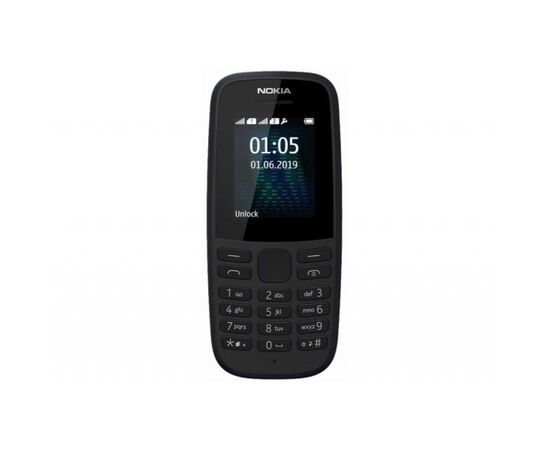 Мобільний телефон Nokia 105 SS 2019 Black (16KIGB01A13), зображення 2 Мобільний телефон Nokia 105 SS 2019 Black (16KIGB01A13), зображення 2
