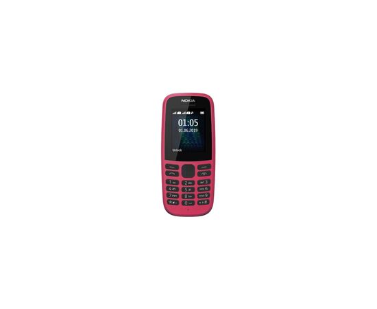 Мобільний телефон Nokia 105 SS 2019 Pink (16KIGP01A13), зображення 2 Мобільний телефон Nokia 105 SS 2019 Pink (16KIGP01A13), зображення 2