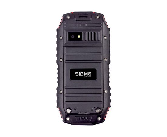 Мобильный телефон Sigma X-treme DT68 Black Red (4827798337721), изображение 2 Мобильный телефон Sigma X-treme DT68 Black Red (4827798337721), изображение 2