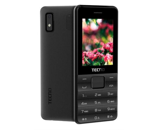 Мобильный телефон Tecno T372 TripleSIM Black (4895180746833)