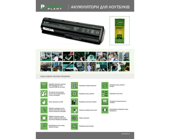 Акумулятор до ноутбука HP 500 (HSTNN-IB44, HP5520L7) 14.4V 2600mAh PowerPlant (NB461127)
