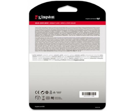 Накопитель SSD M.2 2280 480GB Kingston (SA400M8/480G), изображение 3 Накопитель SSD M.2 2280 480GB Kingston (SA400M8/480G), изображение 3