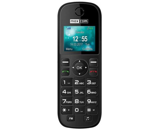 Мобильный телефон Maxcom MM35D Black, изображение 3 Мобильный телефон Maxcom MM35D Black, изображение 3