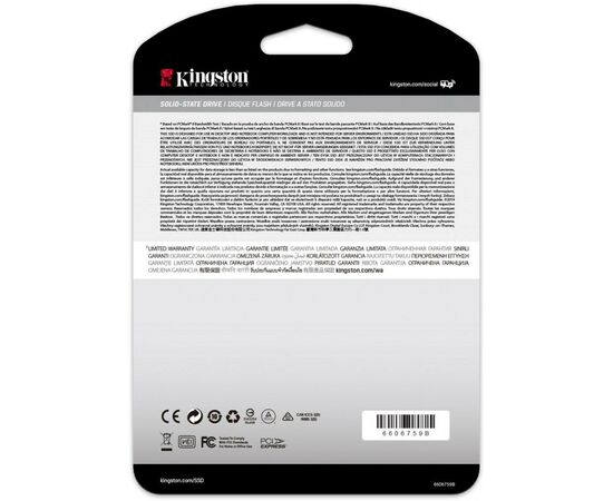 Накопитель SSD M.2 2280 2TB Kingston (SKC2500M8/2000G), изображение 3