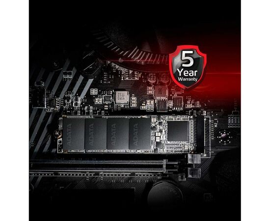 Накопитель SSD M.2 2280 2TB ADATA (ASX6000PNP-2TT-C), изображение 7 Накопитель SSD M.2 2280 2TB ADATA (ASX6000PNP-2TT-C), изображение 7