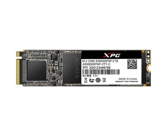 Накопитель SSD M.2 2280 2TB ADATA (ASX6000PNP-2TT-C)