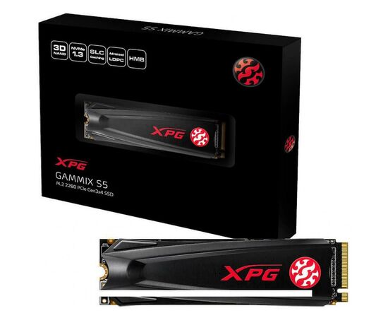 Накопитель SSD M.2 2280 2TB ADATA (AGAMMIXS5-2TT-C), изображение 7 Накопитель SSD M.2 2280 2TB ADATA (AGAMMIXS5-2TT-C), изображение 7