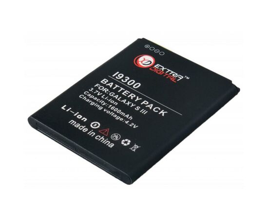 Аккумуляторная батарея для телефона Extradigital Samsung GT-i9300 Galaxy S3 (BMS6313), изображение 4 Аккумуляторная батарея для телефона Extradigital Samsung GT-i9300 Galaxy S3 (BMS6313), изображение 4