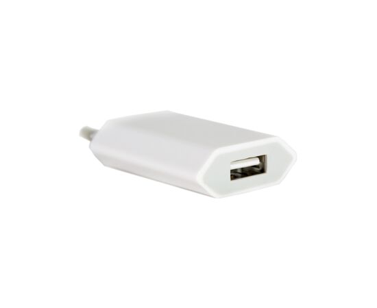 Зарядний пристрій PowerPlant Slim USB 1A (DV00DV5061)