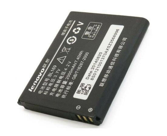 Аккумуляторная батарея для телефона Extradigital Lenovo BL169 (2000 mAh) (BML6364), изображение 3 Аккумуляторная батарея для телефона Extradigital Lenovo BL169 (2000 mAh) (BML6364), изображение 3