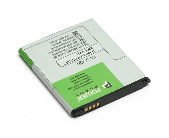 Аккумуляторная батарея для телефона PowerPlant LG BL-53QH (L9, P880, P760) 2200mAh (DV00DV6290)