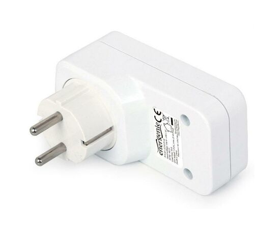 Зарядное устройство EnerGenie 2 USB по 2.1A со сквозной розеткой (EG-ACU2-01-W), изображение 5 Зарядное устройство EnerGenie 2 USB по 2.1A со сквозной розеткой (EG-ACU2-01-W), изображение 5