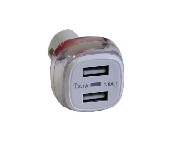 Зарядное устройство Atcom ES-01 (1*USB, 1A & 1*USB, 2A) (16990), изображение 2 Зарядное устройство Atcom ES-01 (1*USB, 1A & 1*USB, 2A) (16990), изображение 2