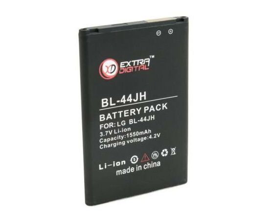 Аккумуляторная батарея для телефона Extradigital LG Optimus L7 / BL-44JH (1550 mAh) (BML6243), изображение 2 Аккумуляторная батарея для телефона Extradigital LG Optimus L7 / BL-44JH (1550 mAh) (BML6243), изображение 2
