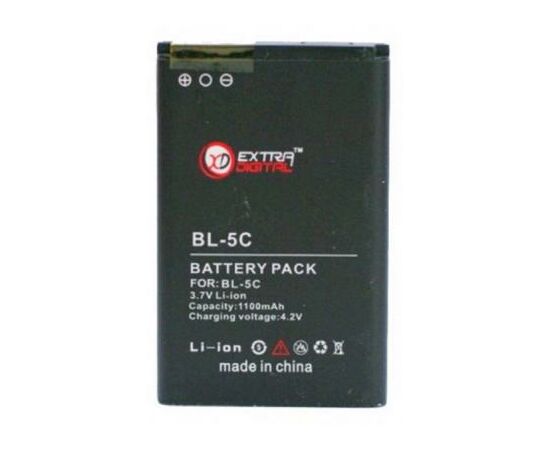Аккумуляторная батарея для телефона Extradigital Nokia BL-5C (1100 mAh) (BMN6274)