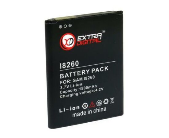 Аккумуляторная батарея для телефона Extradigital Samsung Galaxy GT-i8260 Galaxy Core (1800 mAh) (BMS6299), изображение 2 Аккумуляторная батарея для телефона Extradigital Samsung Galaxy GT-i8260 Galaxy Core (1800 mAh) (BMS6299), изображение 2