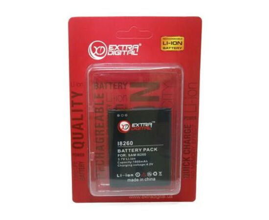 Аккумуляторная батарея для телефона Extradigital Samsung Galaxy GT-i8260 Galaxy Core (1800 mAh) (BMS6299), изображение 6 Аккумуляторная батарея для телефона Extradigital Samsung Galaxy GT-i8260 Galaxy Core (1800 mAh) (BMS6299), изображение 6