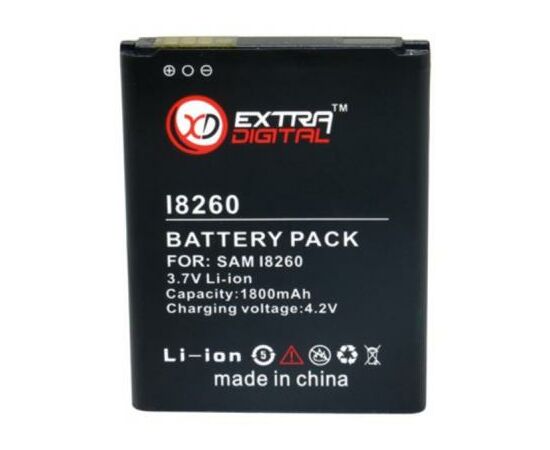 Аккумуляторная батарея для телефона Extradigital Samsung Galaxy GT-i8260 Galaxy Core (1800 mAh) (BMS6299)
