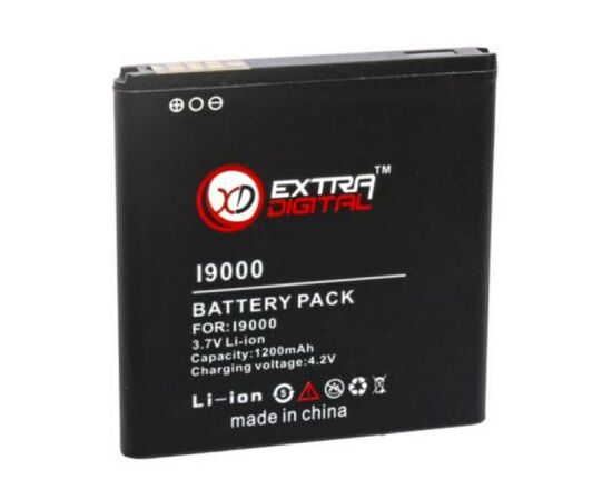 Аккумуляторная батарея для телефона Extradigital Samsung GT-i9000 Galaxy S (1200 mAh) (BMS1129)