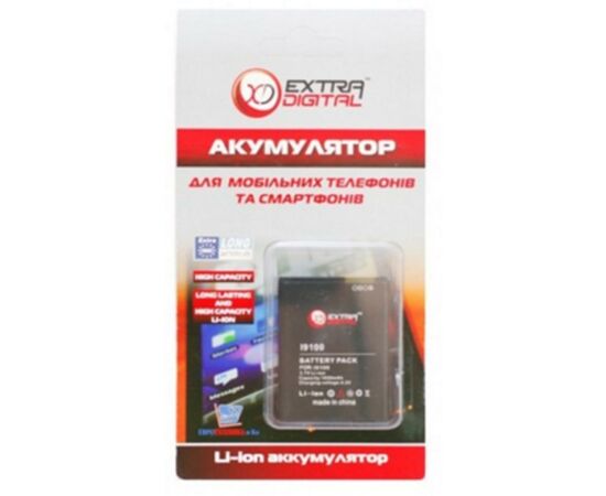 Аккумуляторная батарея для телефона Extradigital Samsung GT-i9100 Galaxy S2 (1650 mAh) (BMS6307), изображение 3 Аккумуляторная батарея для телефона Extradigital Samsung GT-i9100 Galaxy S2 (1650 mAh) (BMS6307), изображение 3