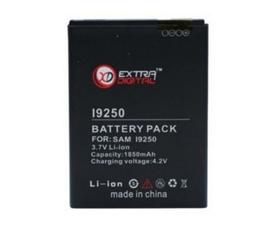 Акумуляторна батарея для телефону Extradigital Samsung GT-i9250 Galaxy Nexus (1850 mAh) (BMS6311)