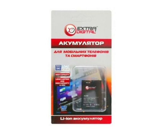 Аккумуляторная батарея для телефона Extradigital Samsung SGH-X208 (750 mAh) (BMS6338), изображение 3 Аккумуляторная батарея для телефона Extradigital Samsung SGH-X208 (750 mAh) (BMS6338), изображение 3