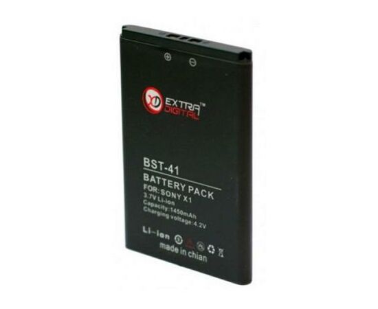 Аккумуляторная батарея для телефона Extradigital Sony Ericsson BST-41 (1450 mAh) (BMS6355), изображение 2 Аккумуляторная батарея для телефона Extradigital Sony Ericsson BST-41 (1450 mAh) (BMS6355), изображение 2