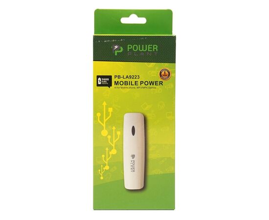 Батарея универсальная PowerPlant PB-LA9223, 2600mAh (PB930043), изображение 5 Батарея универсальная PowerPlant PB-LA9223, 2600mAh (PB930043), изображение 5