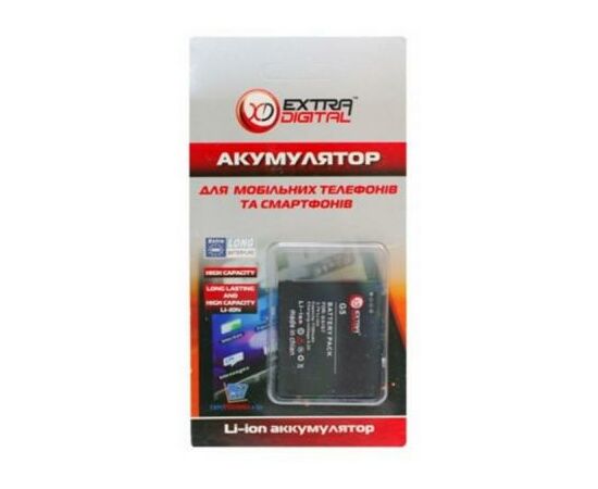 Аккумуляторная батарея для телефона Extradigital HTC G5 (1100 mAh) (BMH6210), изображение 3 Аккумуляторная батарея для телефона Extradigital HTC G5 (1100 mAh) (BMH6210), изображение 3
