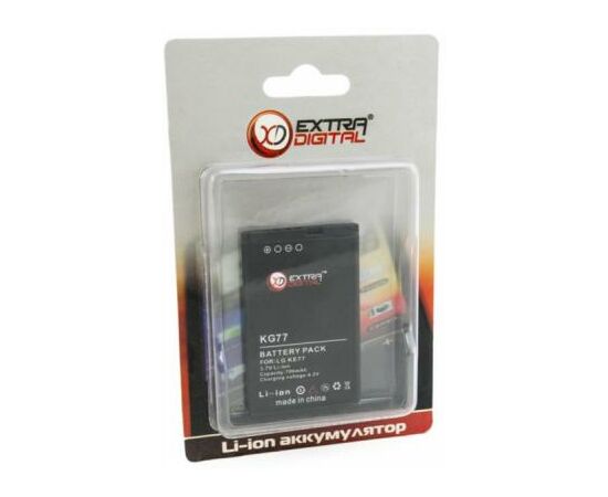 Аккумуляторная батарея для телефона Extradigital LG KG77 (700 mAh) (DV00DV6058), изображение 7 Аккумуляторная батарея для телефона Extradigital LG KG77 (700 mAh) (DV00DV6058), изображение 7