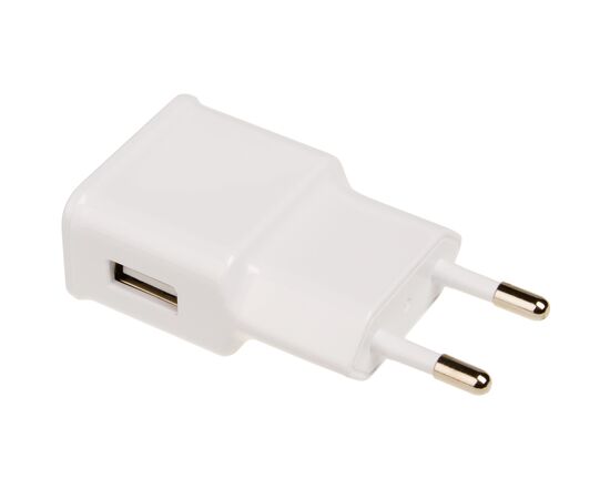 Зарядний пристрій Grand-X 1*USB, 1A, White, + cable USB -> Micro USB, Cu, 2.1А, 1m (CH-765UMW), зображення 2 Зарядний пристрій Grand-X 1*USB, 1A, White, + cable USB -> Micro USB, Cu, 2.1А, 1m (CH-765UMW), зображення 2