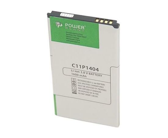 Аккумуляторная батарея для телефона PowerPlant ASUS Zenfone 4 (C11P1404) 1600mAh (SM120024), изображение 2 Аккумуляторная батарея для телефона PowerPlant ASUS Zenfone 4 (C11P1404) 1600mAh (SM120024), изображение 2