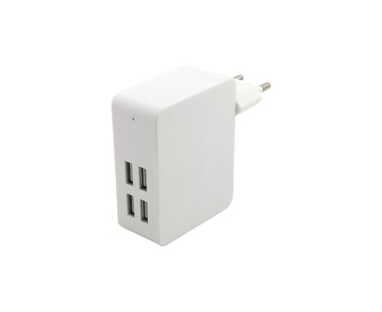 Зарядний пристрій Extradigital IQ Charger ED-4U20IC 4*USB, 4A (CUE1527), зображення 4 Зарядний пристрій Extradigital IQ Charger ED-4U20IC 4*USB, 4A (CUE1527), зображення 4