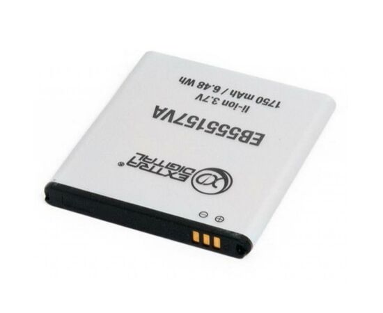 Аккумуляторная батарея для телефона Extradigital Samsung SGH-i997 Galaxy S Infuse 4G (1750 mAh, EB555157VA) (BMS6331), изображение 6 Аккумуляторная батарея для телефона Extradigital Samsung SGH-i997 Galaxy S Infuse 4G (1750 mAh, EB555157VA) (BMS6331), изображение 6