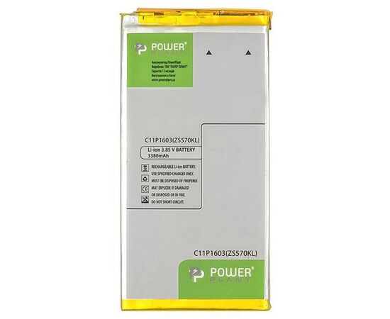 Аккумуляторная батарея для телефона PowerPlant ASUS Zenfone 3 Deluxe (ZS570KL) (C11P1603) 3380mAh (SM120031)
