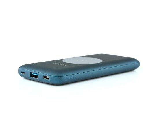Батарея универсальная Vinga 10000 mAh Wireless QC3.0 PD soft touch blue (BTPB3510WLROBL), изображение 4 Батарея универсальная Vinga 10000 mAh Wireless QC3.0 PD soft touch blue (BTPB3510WLROBL), изображение 4