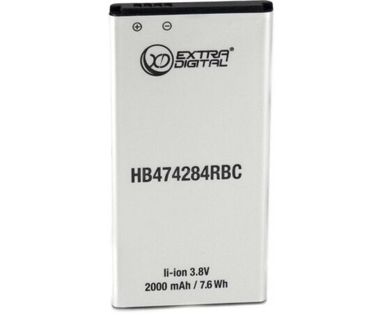 Аккумуляторная батарея для телефона Extradigital Huawei Ascend Y538 HB474284RBC 2000 mAh (BMH6433)
