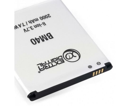 Аккумуляторная батарея для телефона Extradigital Xiaomi Redmi 1s Dual SIM (BM40) 2000 mAh (BMX6439), изображение 4 Аккумуляторная батарея для телефона Extradigital Xiaomi Redmi 1s Dual SIM (BM40) 2000 mAh (BMX6439), изображение 4