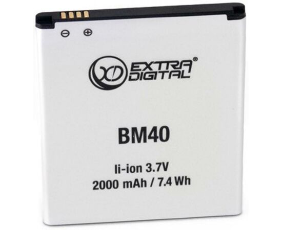 Аккумуляторная батарея для телефона Extradigital Xiaomi Redmi 1s Dual SIM (BM40) 2000 mAh (BMX6439)