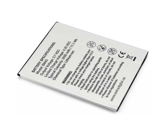 Аккумуляторная батарея для телефона Extradigital Xiaomi Redmi Note 2 (BM45) 3000 mAh (BMX6441), изображение 4 Аккумуляторная батарея для телефона Extradigital Xiaomi Redmi Note 2 (BM45) 3000 mAh (BMX6441), изображение 4