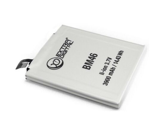 Аккумуляторная батарея для телефона Extradigital Xiaomi Redmi Note 3 (BM46) 3900 mAh (BMX6448), изображение 3 Аккумуляторная батарея для телефона Extradigital Xiaomi Redmi Note 3 (BM46) 3900 mAh (BMX6448), изображение 3