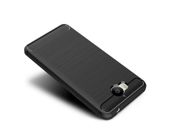 Чехол для моб. телефона для Huawei Y5 2017 Carbon Fiber (Black) Laudtec (LT-HY52017B), изображение 2 Чехол для моб. телефона для Huawei Y5 2017 Carbon Fiber (Black) Laudtec (LT-HY52017B), изображение 2