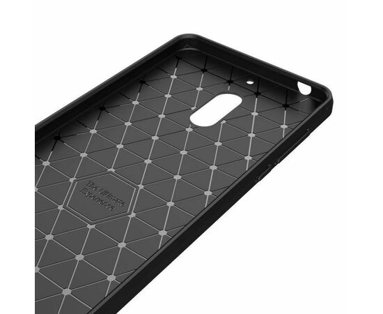 Чехол для моб. телефона для Nokia 3 Carbon Fiber (Black) Laudtec (LT-N3B), изображение 3