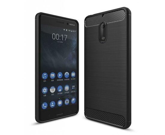 Чохол до моб. телефона для Nokia 3 Carbon Fiber (Black) Laudtec (LT-N3B)