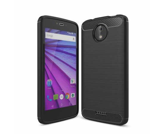 Чехол для моб. телефона для Motorola Moto Z Carbon Fiber (Black) Laudtec (LT-MMZB)
