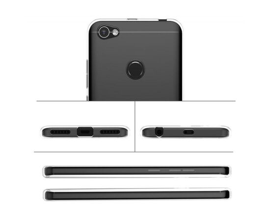 Чехол для моб. телефона для Xiaomi Redmi Note 5A Clear tpu (Transperent) Laudtec (LC-XRN5AP), изображение 4 Чехол для моб. телефона для Xiaomi Redmi Note 5A Clear tpu (Transperent) Laudtec (LC-XRN5AP), изображение 4