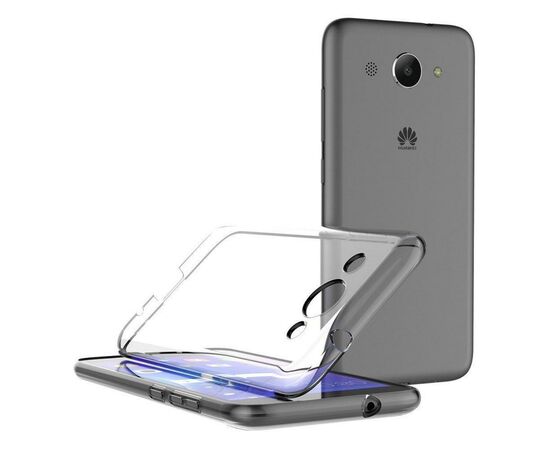 Чехол для моб. телефона для Huawei Y3 2017 Clear tpu (Transperent) Laudtec (LC-HY32017T), изображение 2 Чехол для моб. телефона для Huawei Y3 2017 Clear tpu (Transperent) Laudtec (LC-HY32017T), изображение 2