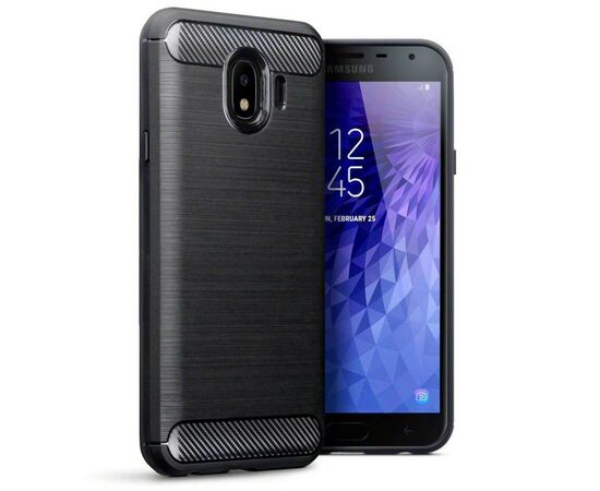 Чехол для моб. телефона Laudtec для Samsung J4/J400 Carbon Fiber (Black) (LT-J400F), изображение 2 Чехол для моб. телефона Laudtec для Samsung J4/J400 Carbon Fiber (Black) (LT-J400F), изображение 2