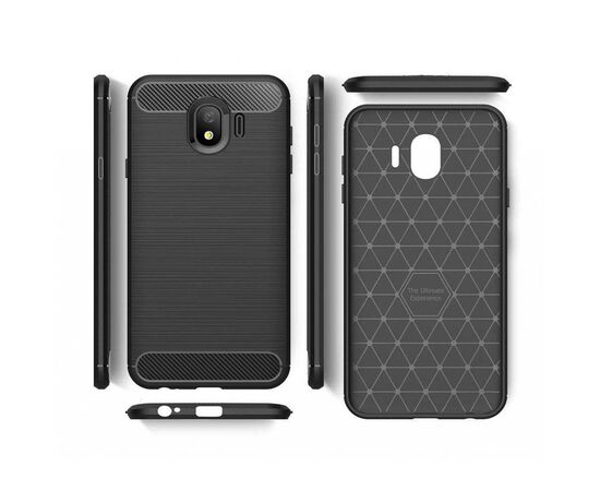 Чехол для моб. телефона Laudtec для Samsung J4/J400 Carbon Fiber (Black) (LT-J400F), изображение 4 Чехол для моб. телефона Laudtec для Samsung J4/J400 Carbon Fiber (Black) (LT-J400F), изображение 4